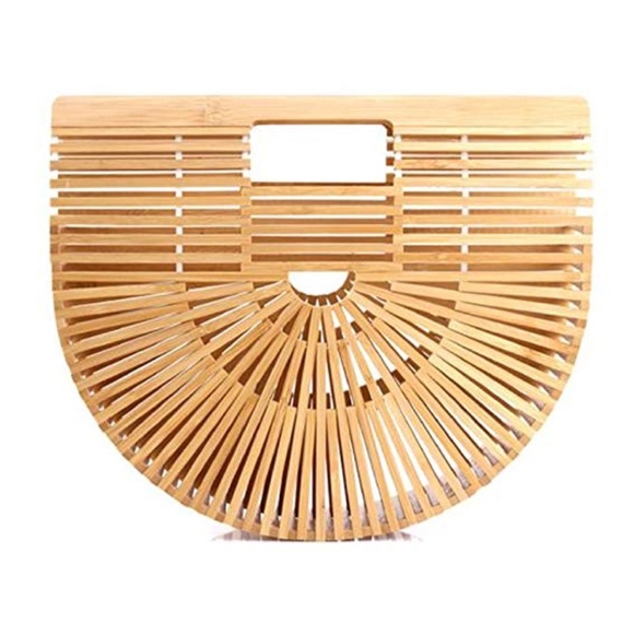 Handbags - Wooden Basket Ark Bag